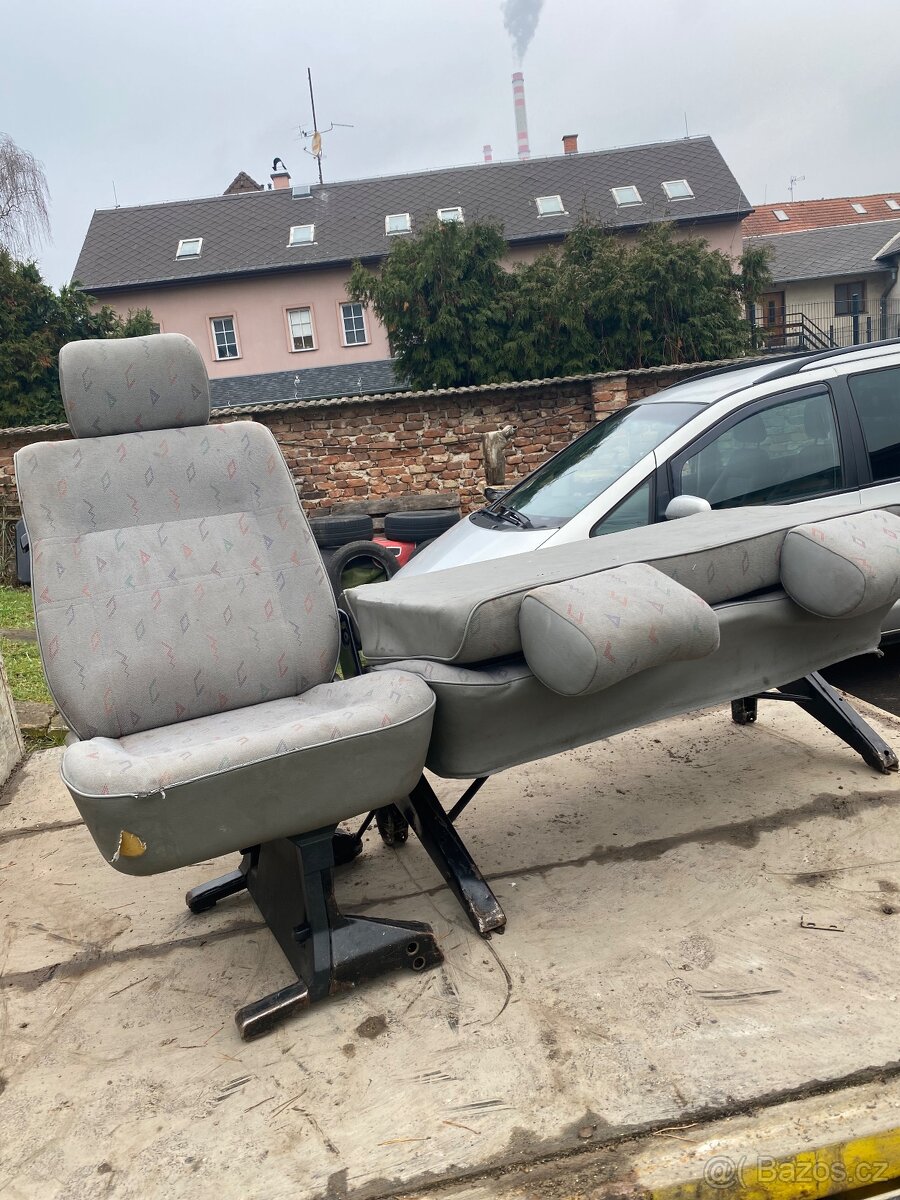 VW Transporter T4 zadní sedačky - 4