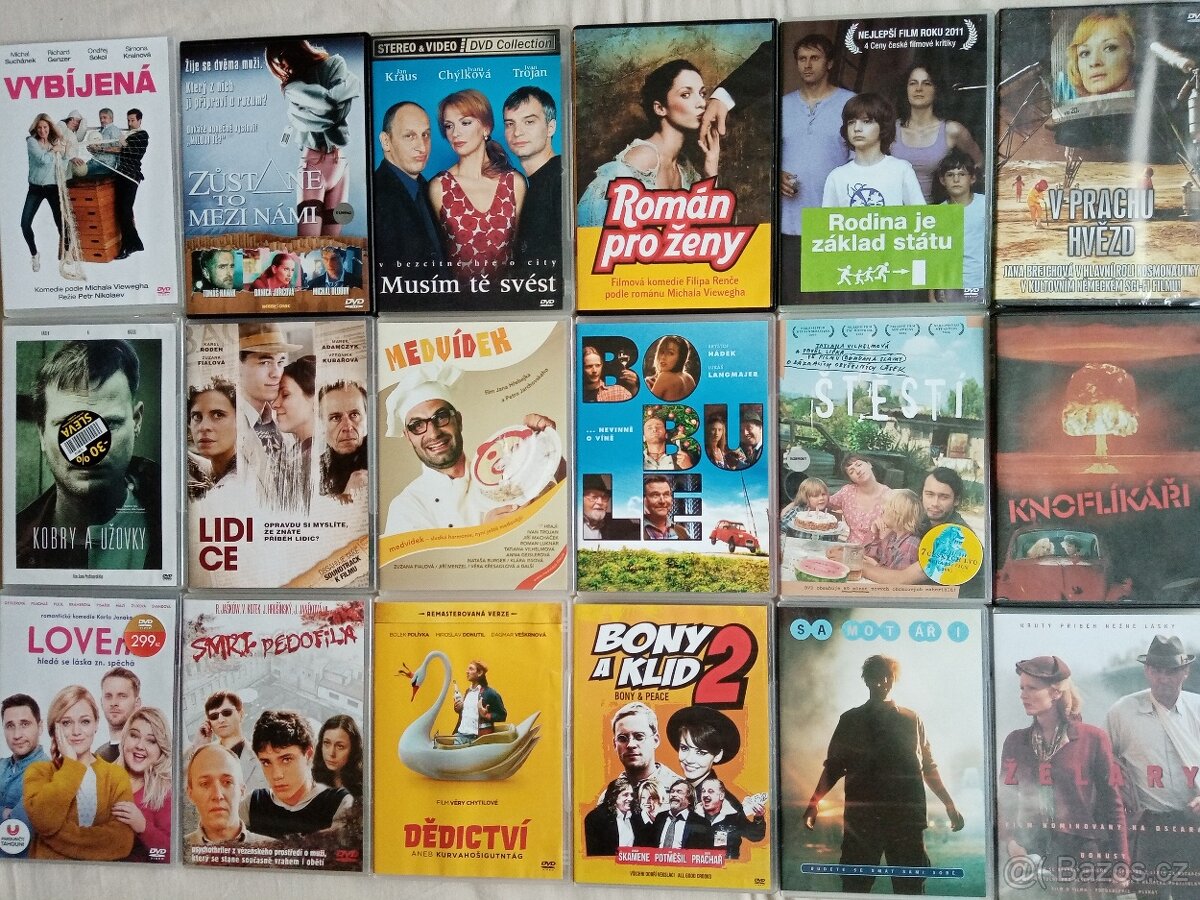 Shrnuti orig. českých filmů v boxech od 44 Kč - 4