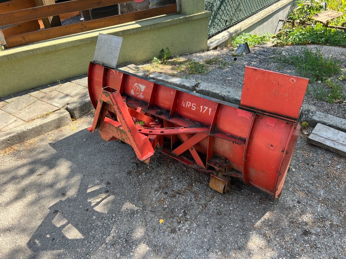 Malotraktor Mt8 - radlica, pluh - 4