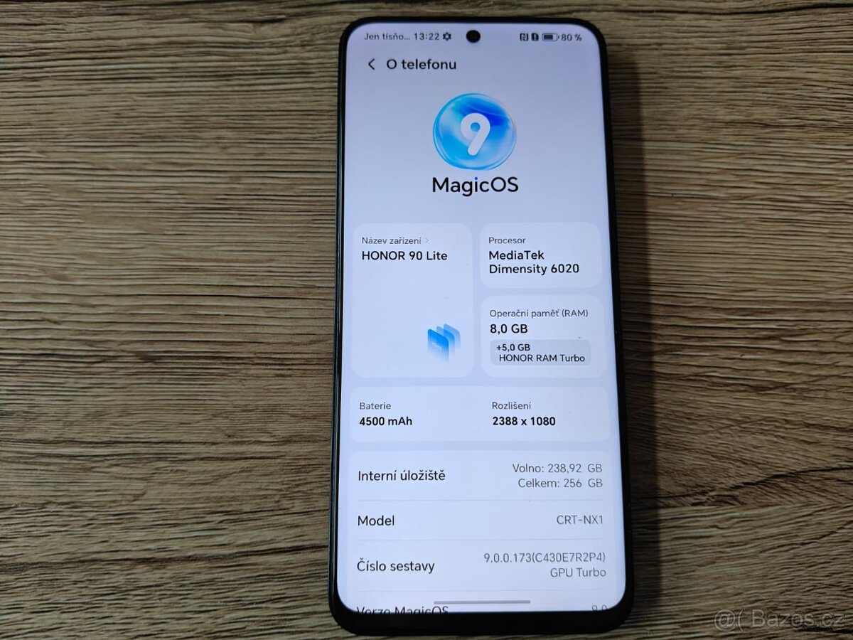 HONOR 90 Lite-6,7\"LTPS/ 5G/ 8GB/256GB Android 15 - 4