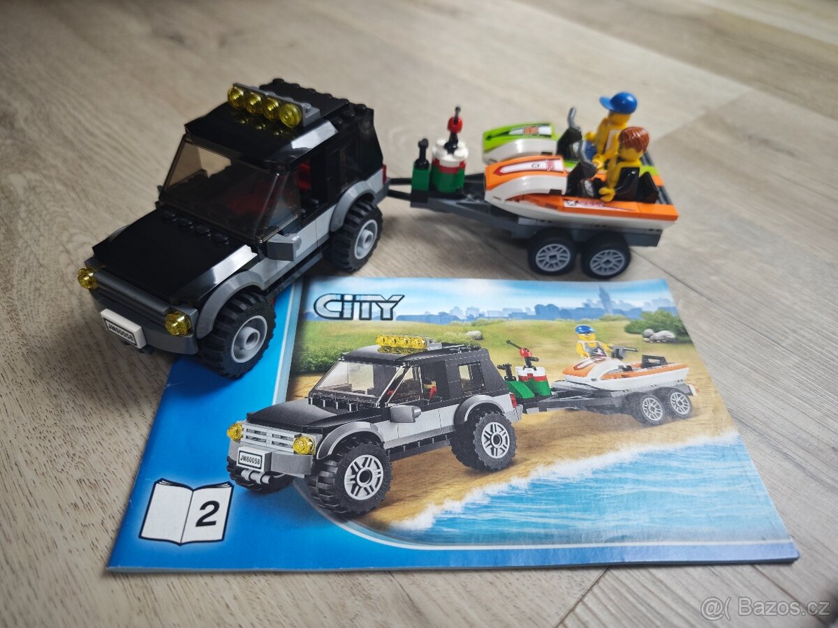 LEGO City 60058 SUV s vodním skútrem - 4