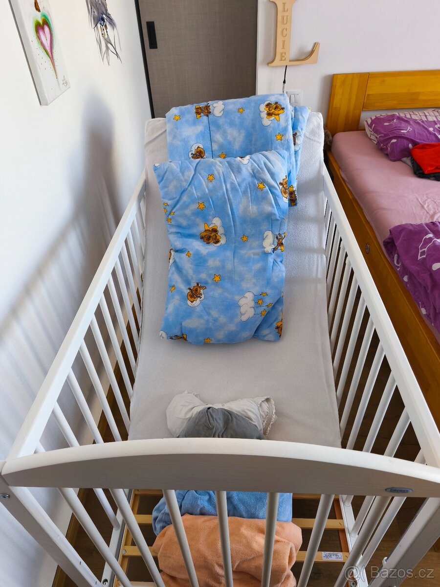 Dětská dřevěná postýlka - 4