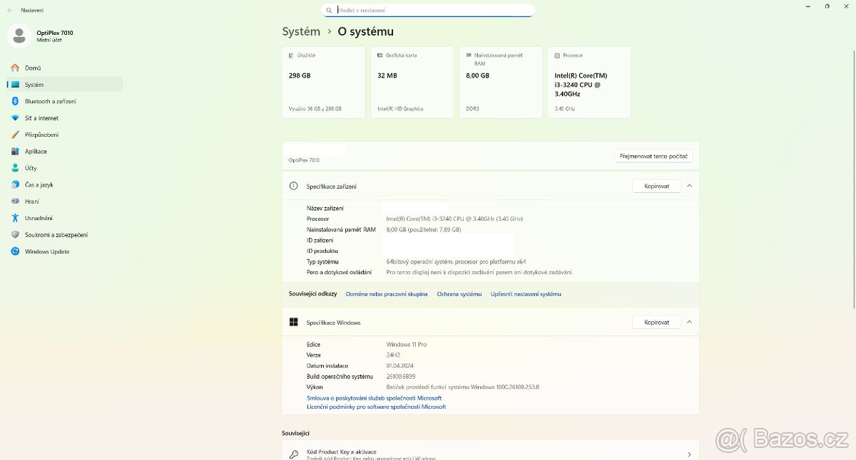 Dell OptiPlex 7010 SFF i3 8GB RAM s Windows 11 - 4