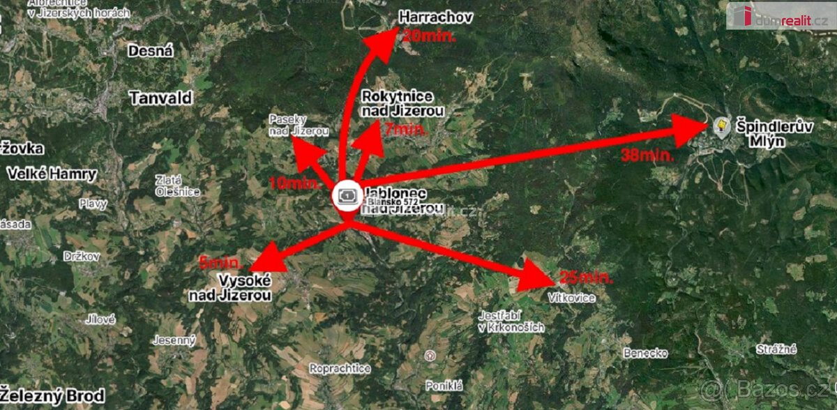 prodej penzionu, 600m2, Jablonec nad Jizerou - 4