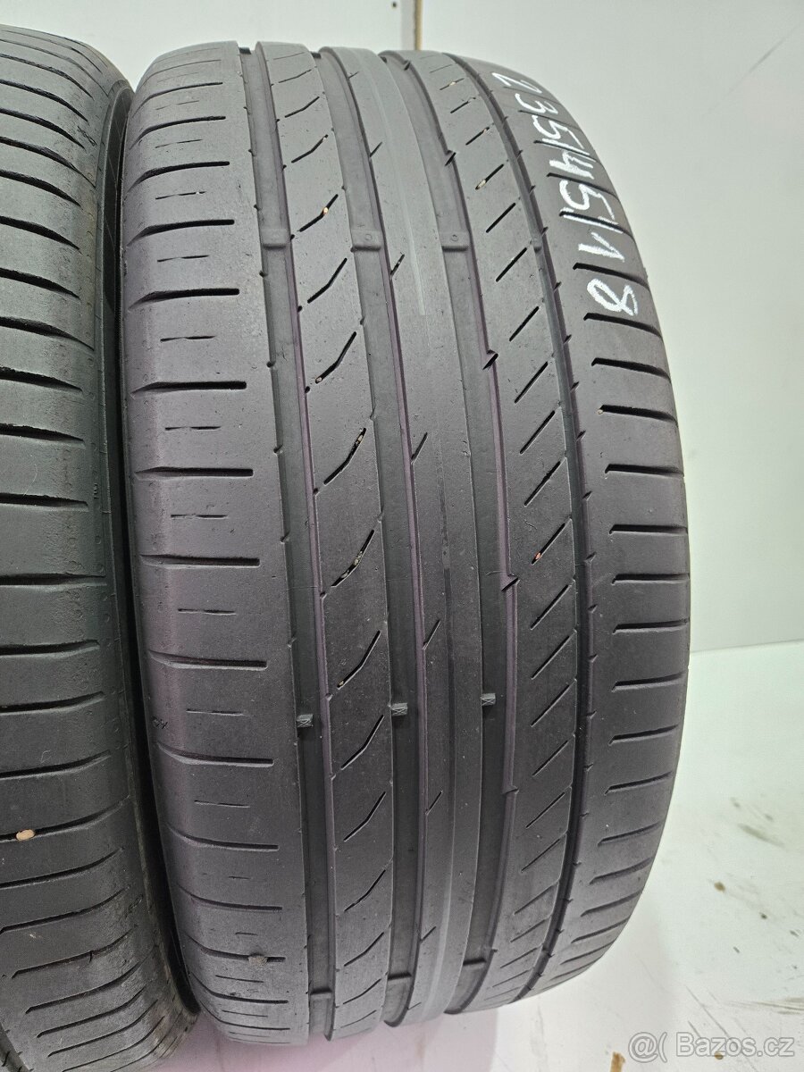 2ks letní pneu 235/45/18 Continental - 4