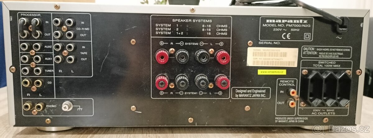 Zesilovač Marantz PM7000 - 4