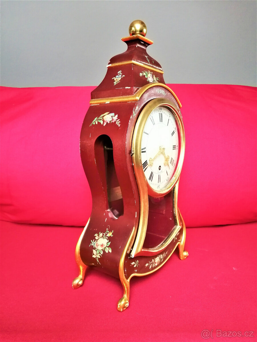 Starožitné švýcarské hodiny "Boulle" - 4
