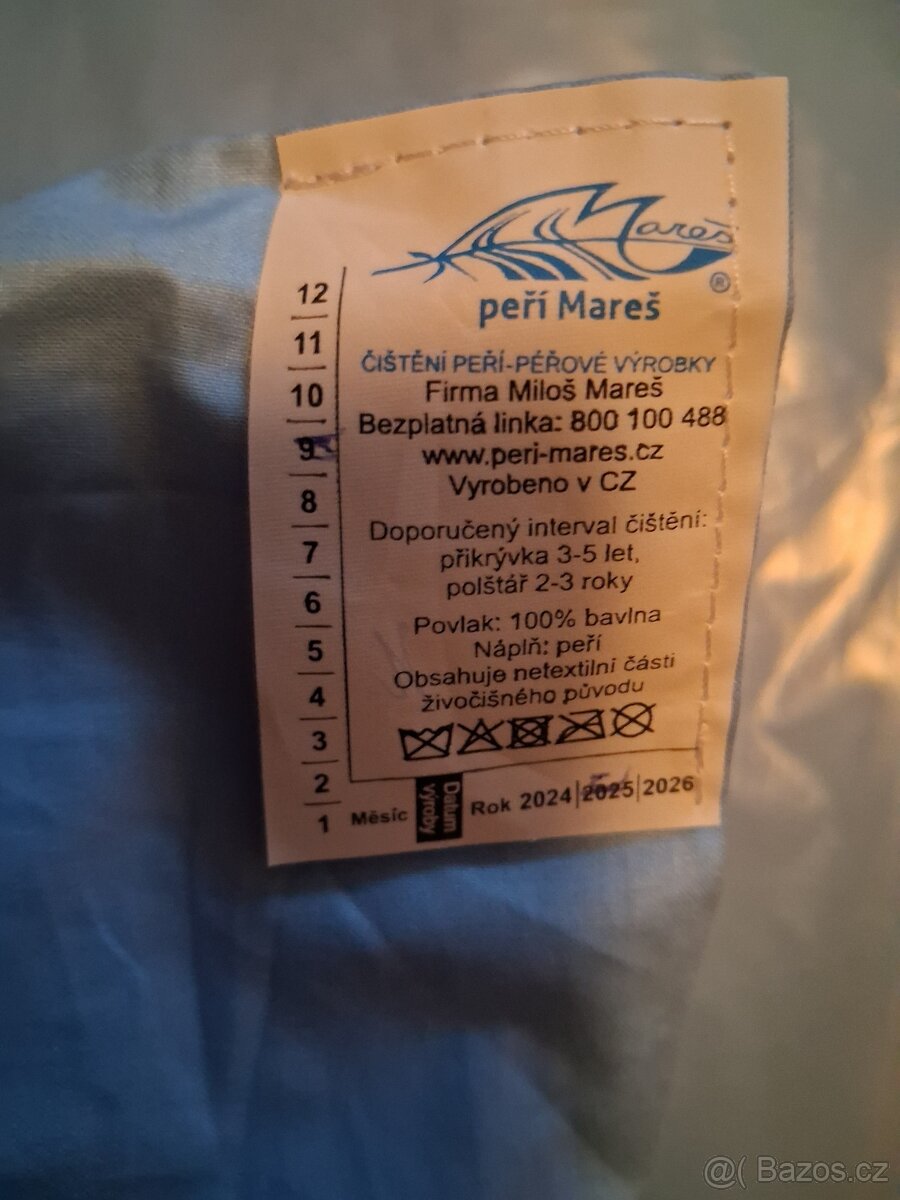 Péřová deka + 2polštáře - 4