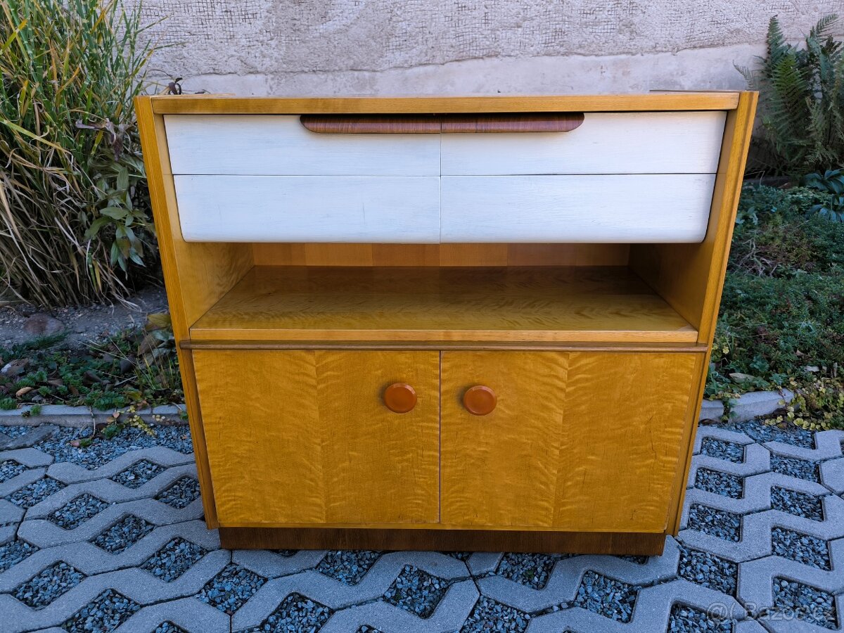 Retro skříňka/komoda UP Závody Bučovice - 60. léta - 4