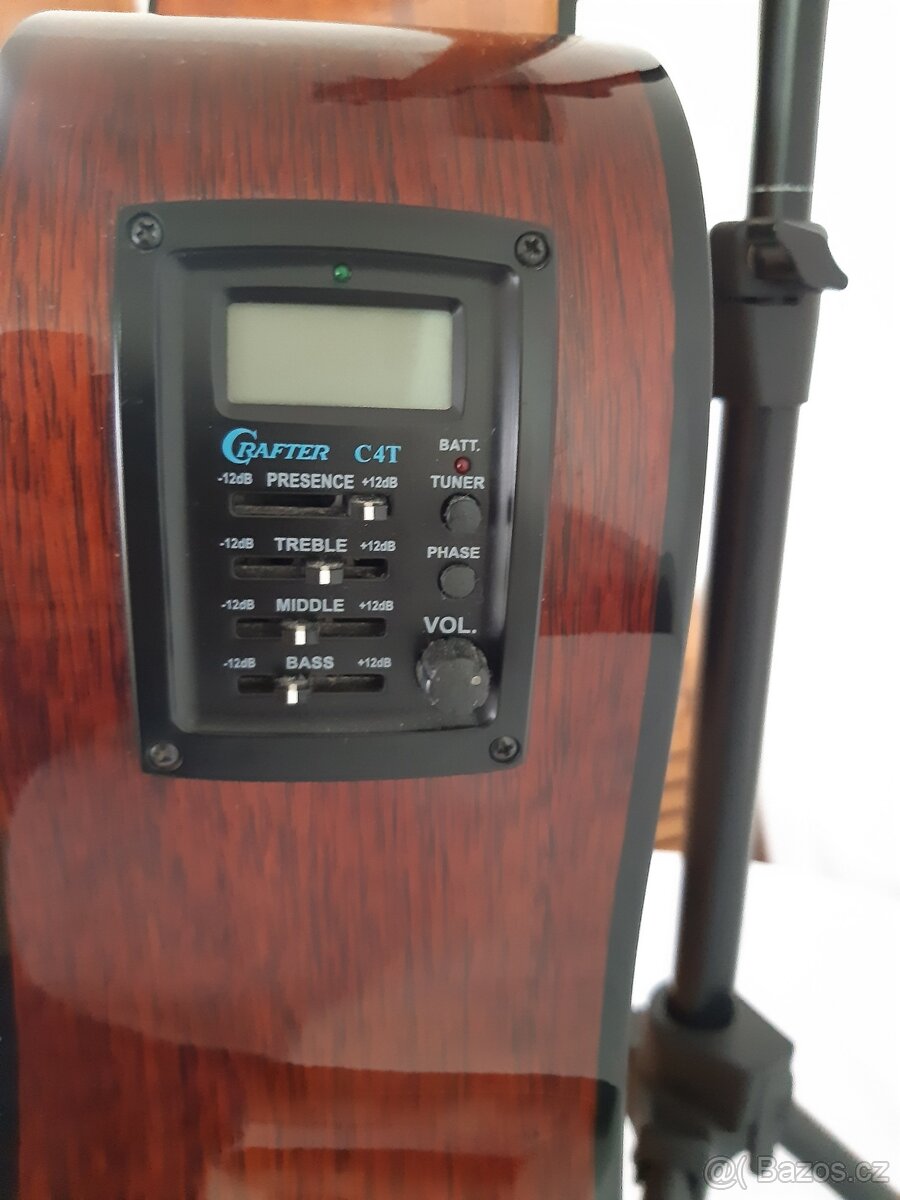 El. akust. kytara CRAFTER model Hilite - De SP / N (W/HSB-DG - 4