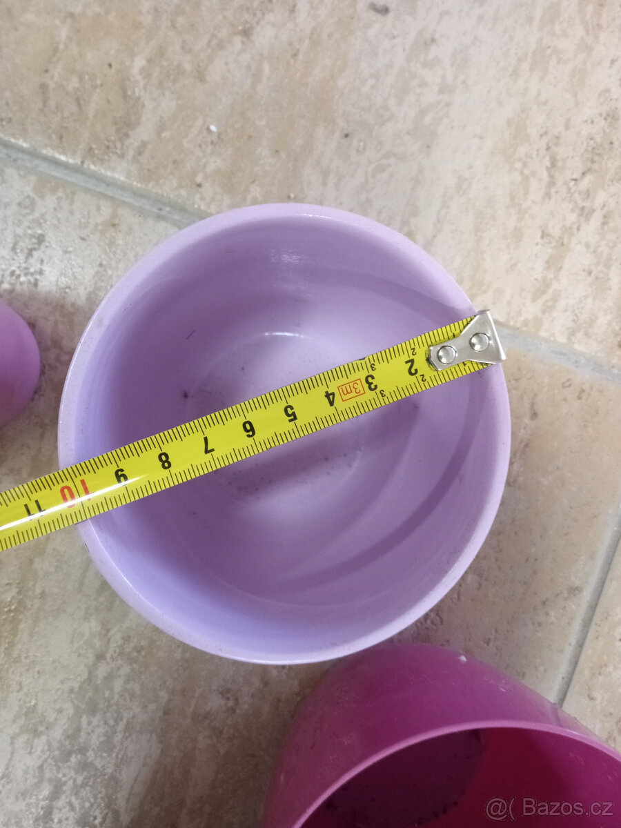 Fialové obaly na květináče - 4