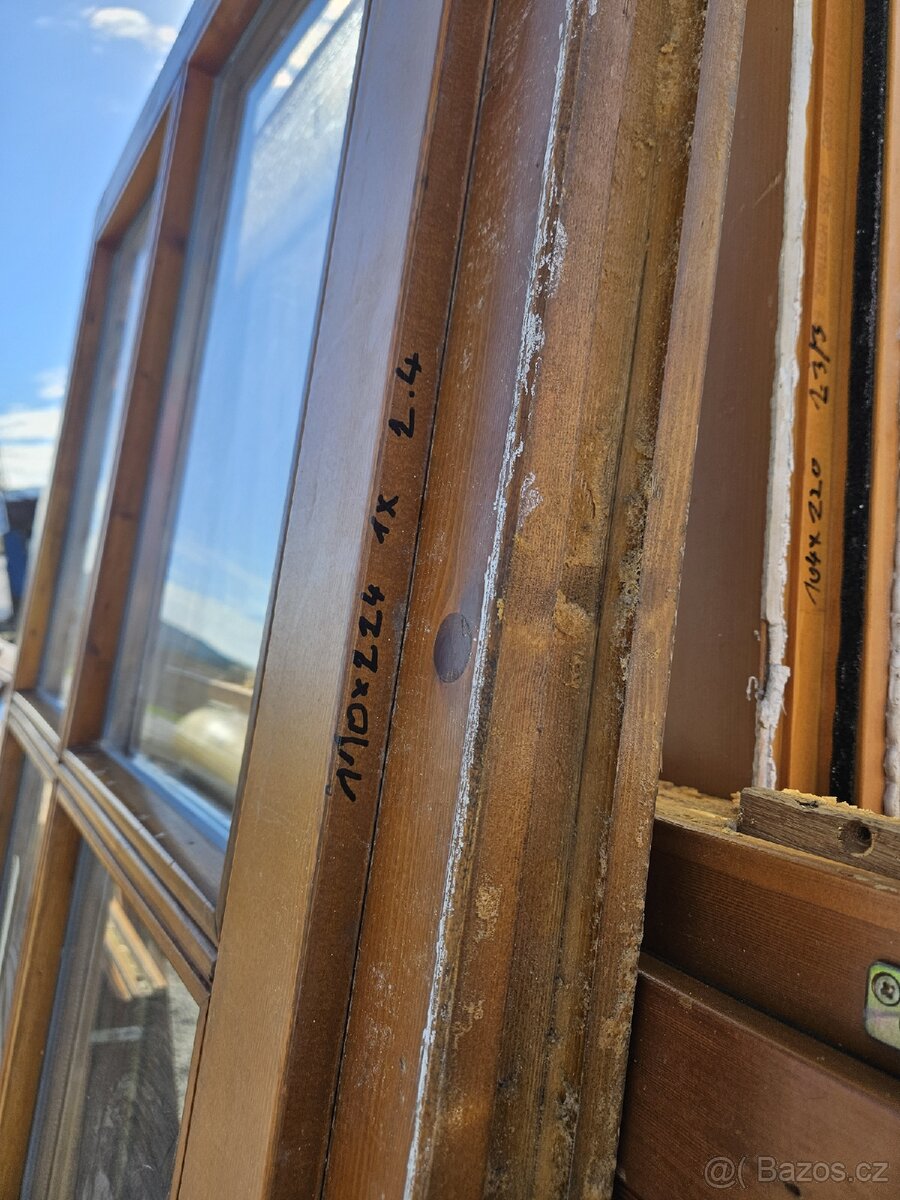 Balkonove dvere 110 x 224 - 4