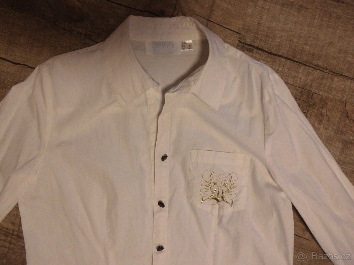 Dámská košile vel.38, nová halenka , tílko - 4