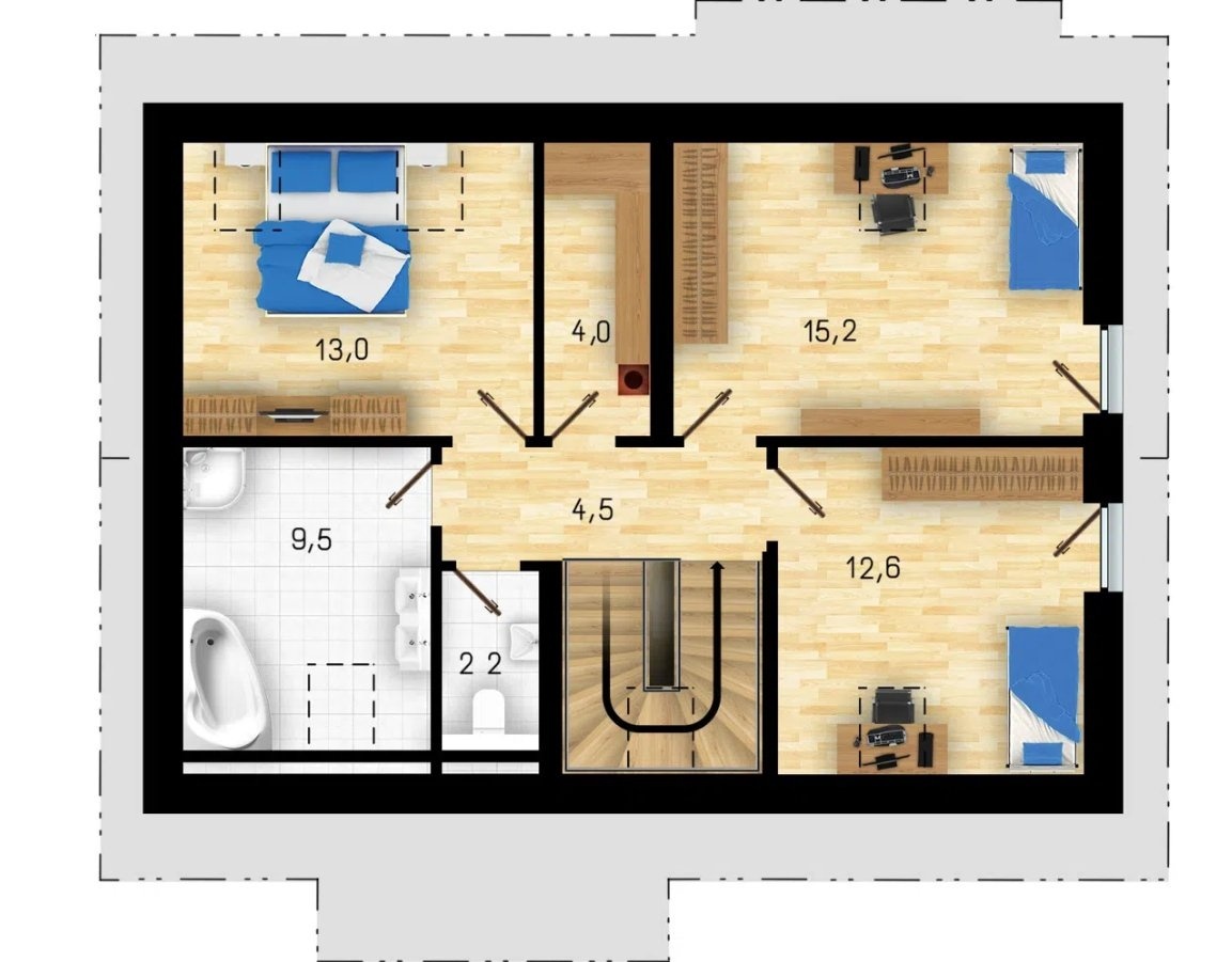 Prodej stavebního pozemku 998 m², Stružnice - Jezvé. - 4