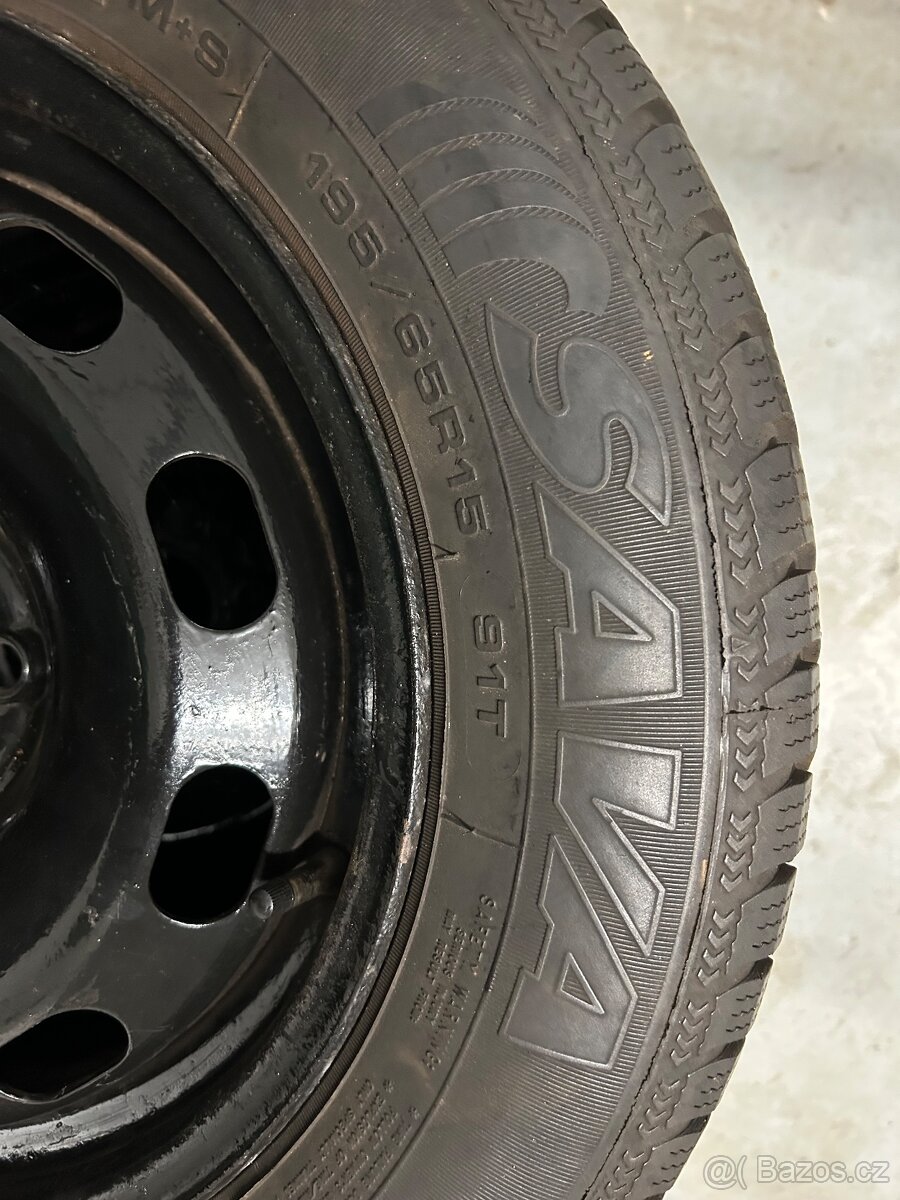 Zimní kola 15" na VW, Škoda, Seat apod. 5x100 - 4