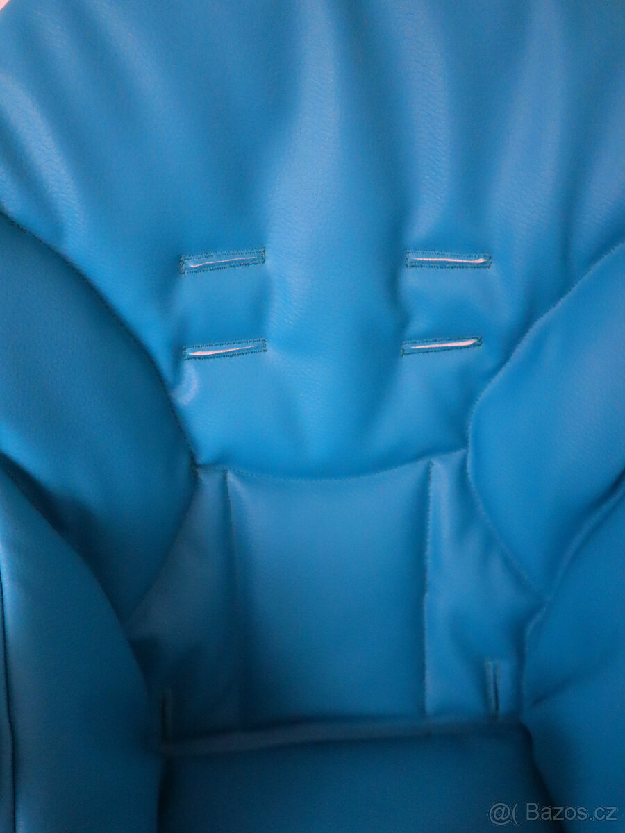 POTAH PEG PÉREGO FOLLOW ME, ZERO 3 - petrolejová ekokůže - 4