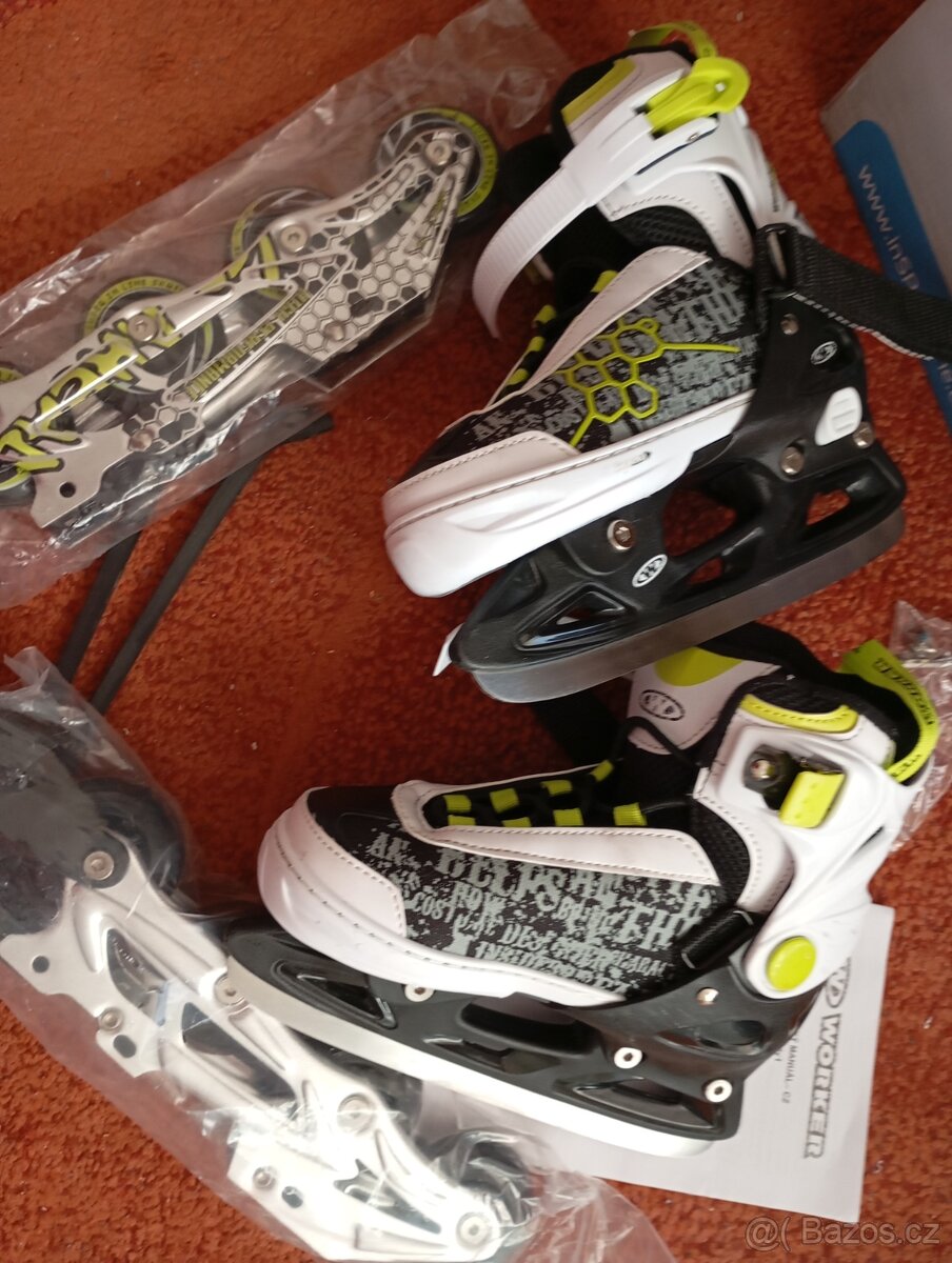 Brusle 2v1, Worker reviro, velikost S (33-36) - 4