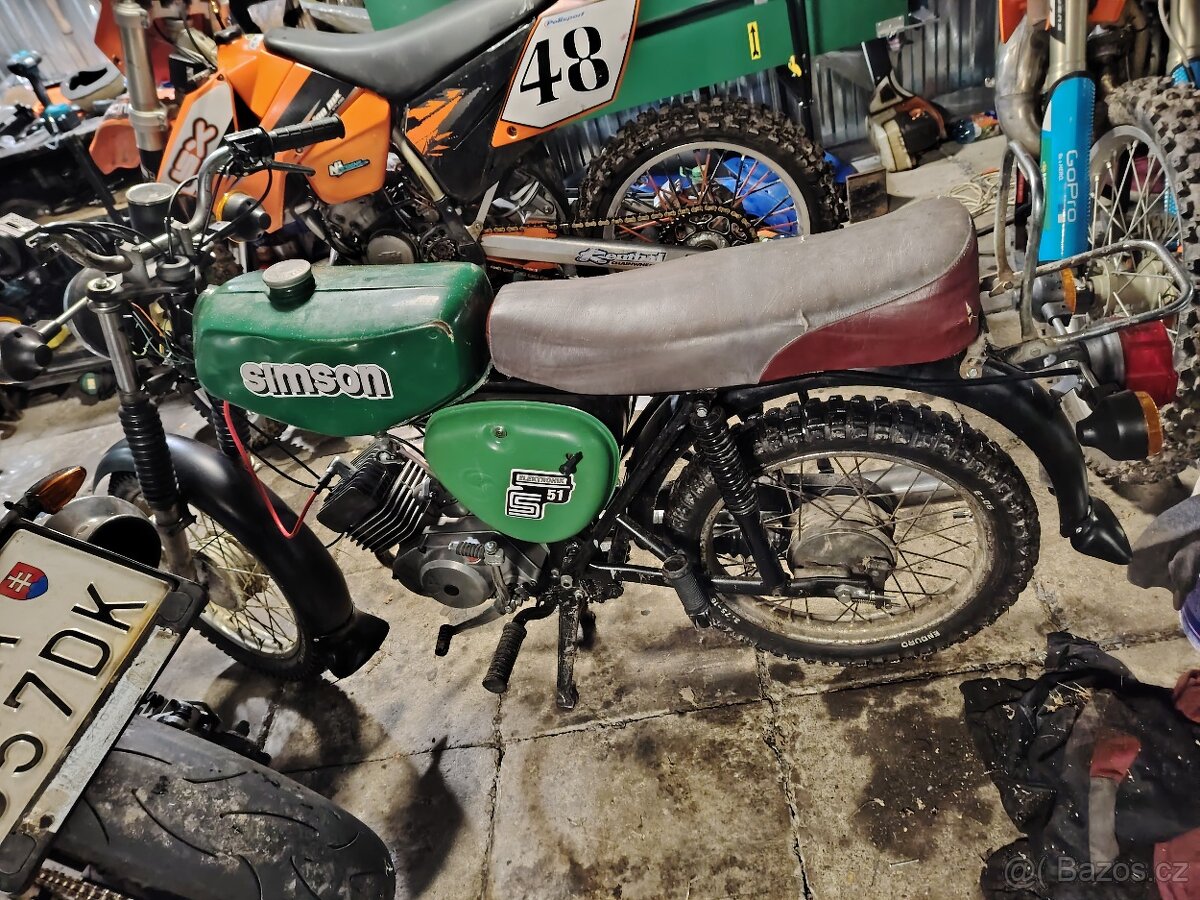 Predám dva krát Simson s51 - 4