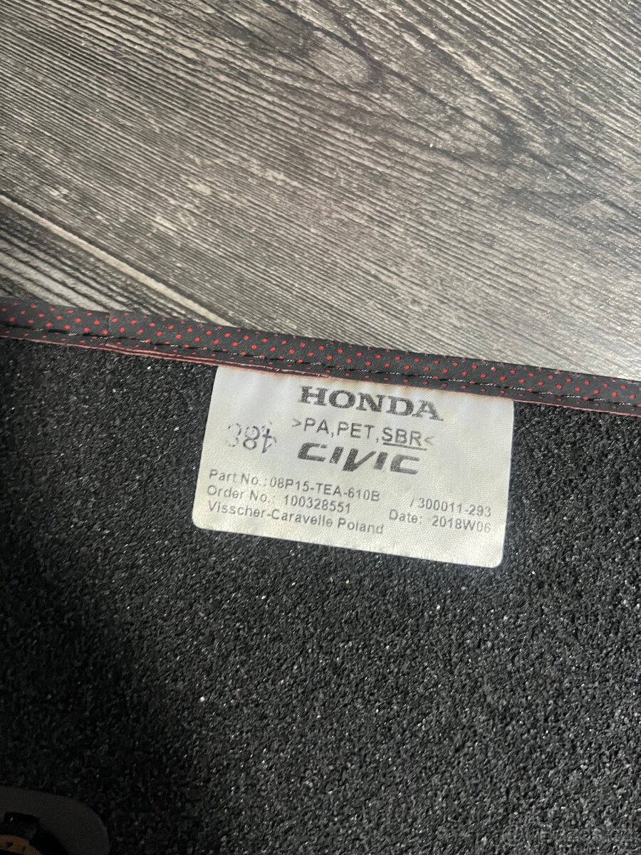 Koberečky Honda Civic TypeR - 4
