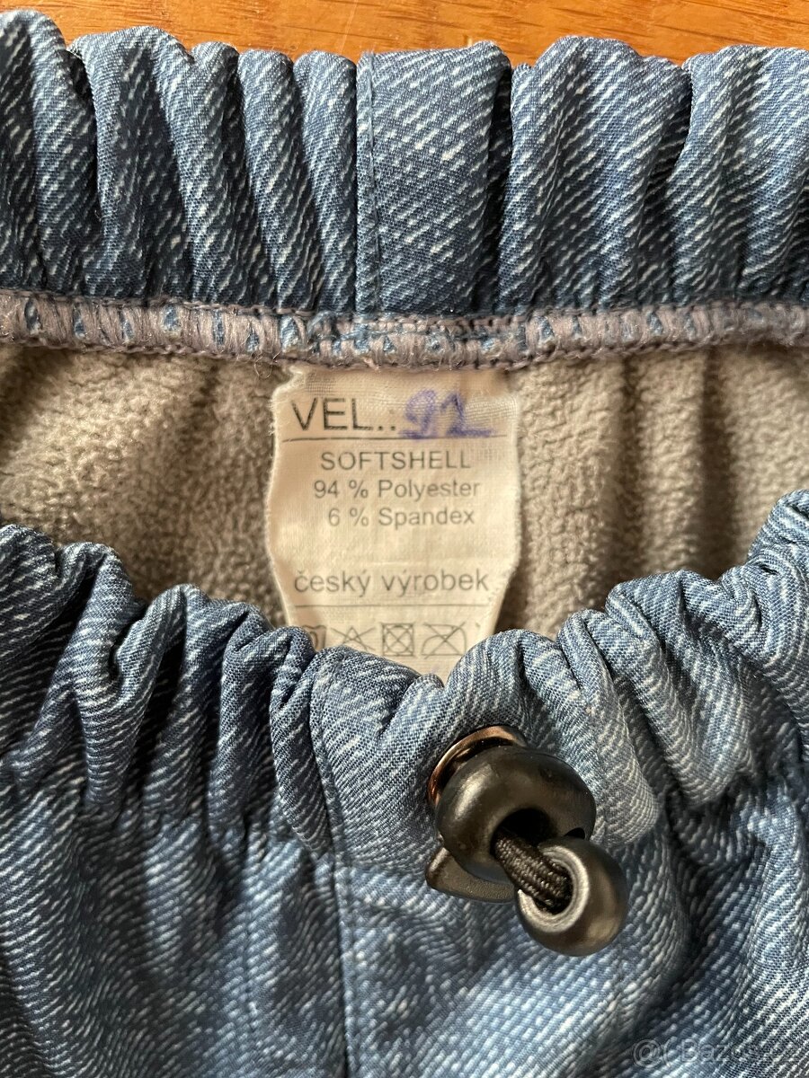Softshellové kalhoty vel. 86 - 4