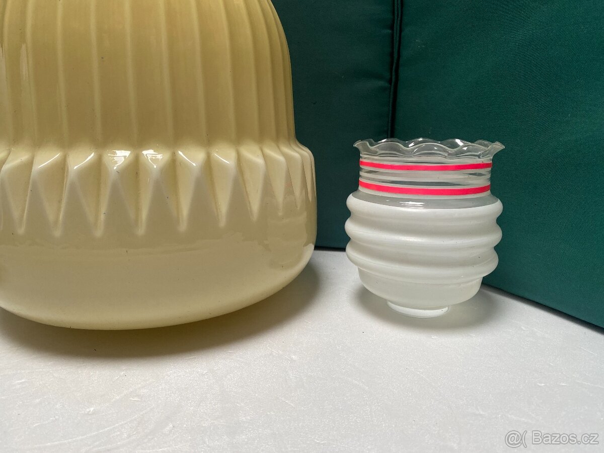 kryty na lampy – retro sada 3 kusů - 4