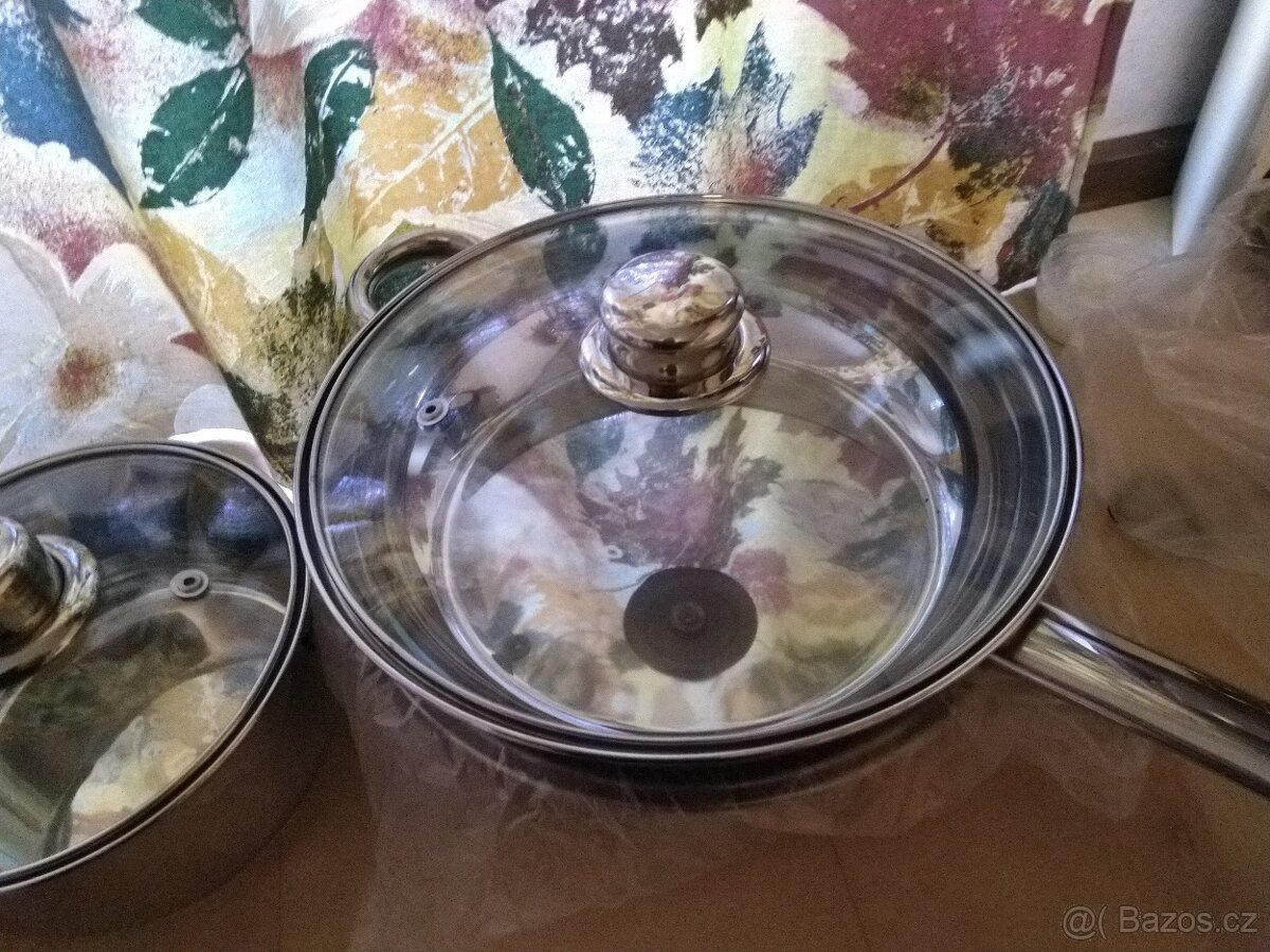 Sada hrnců 6ks s pokličkami - 4