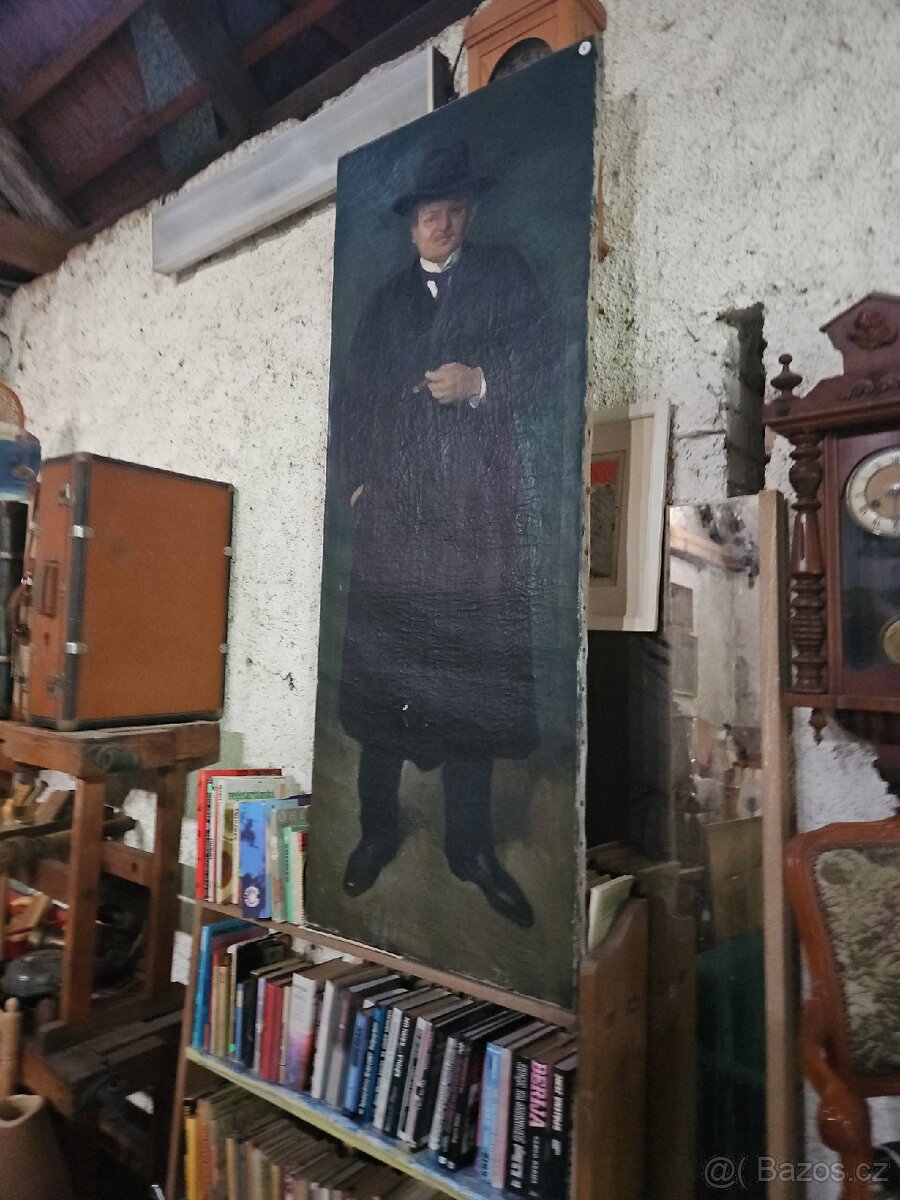 Portrét P. Praise, připisováno Vratislavu Nechlebovi - 4