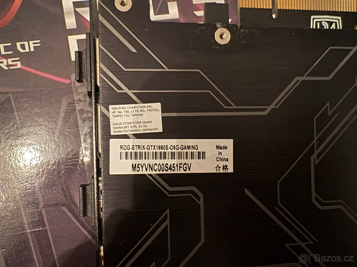 Asus ROG Strix GTX 1660 Super 6GB GDDR6 - 4