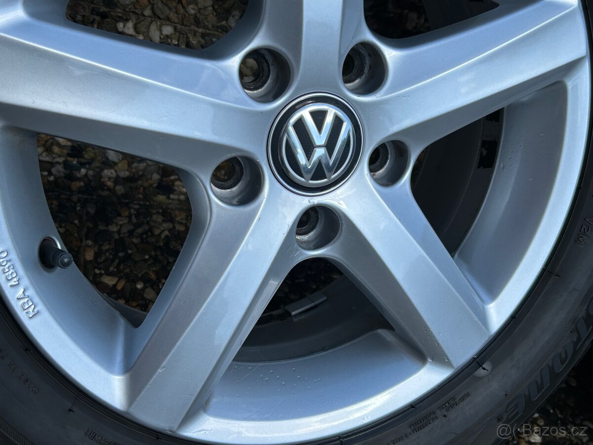 ORIGINAL VW ALU DISKY/KOLA R15 - 4