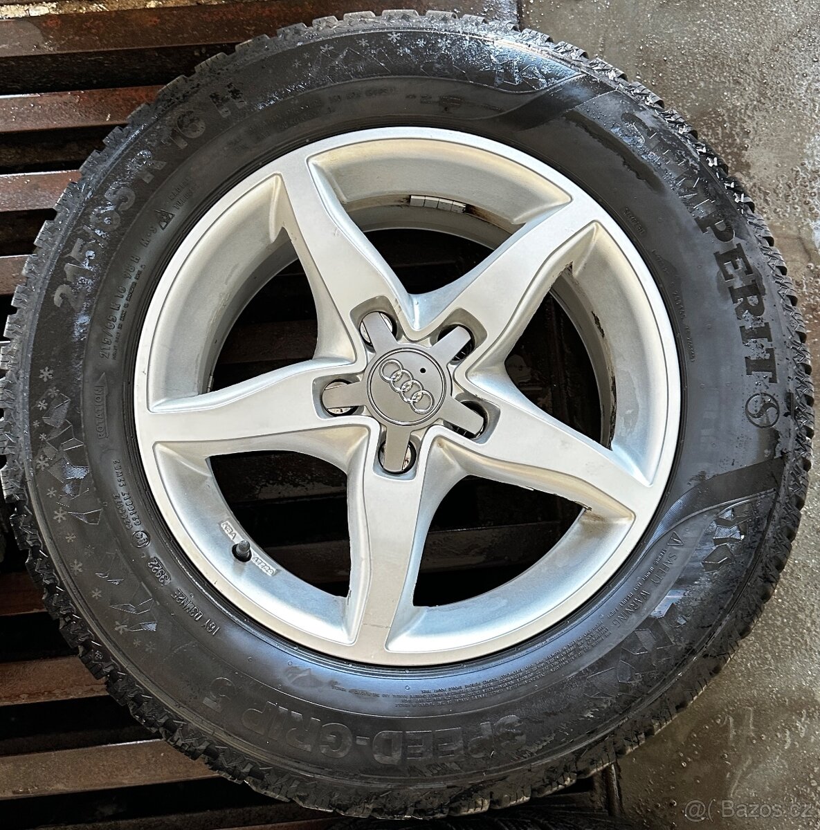 5x112 R16 7J + 215/65 Semperit zimné - 4