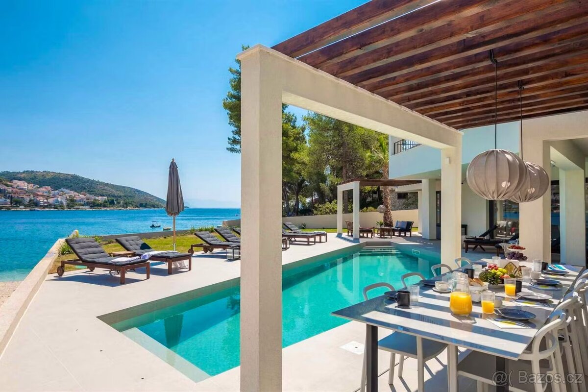☀Ciovo/Trogir(HR) - luxusná vila, s vyhrievaným bazénom - 4