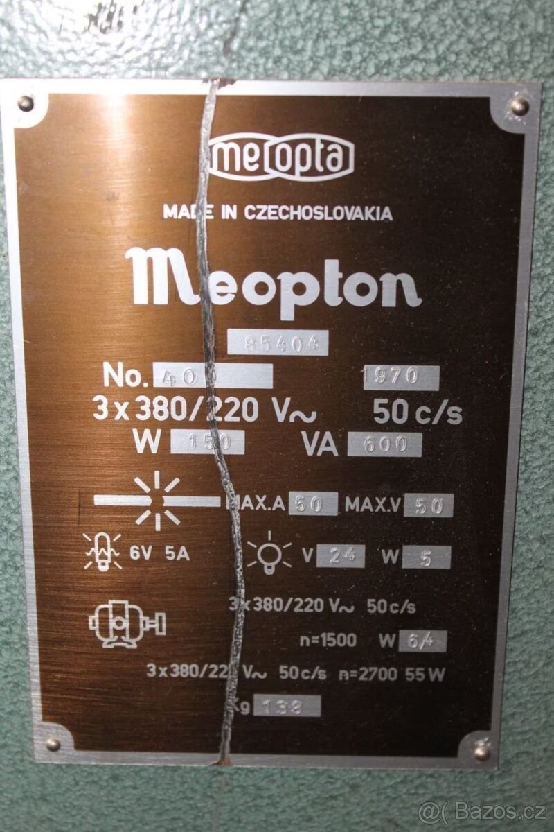 Starožitný projektor Meopta 16mm (2ks) - 4