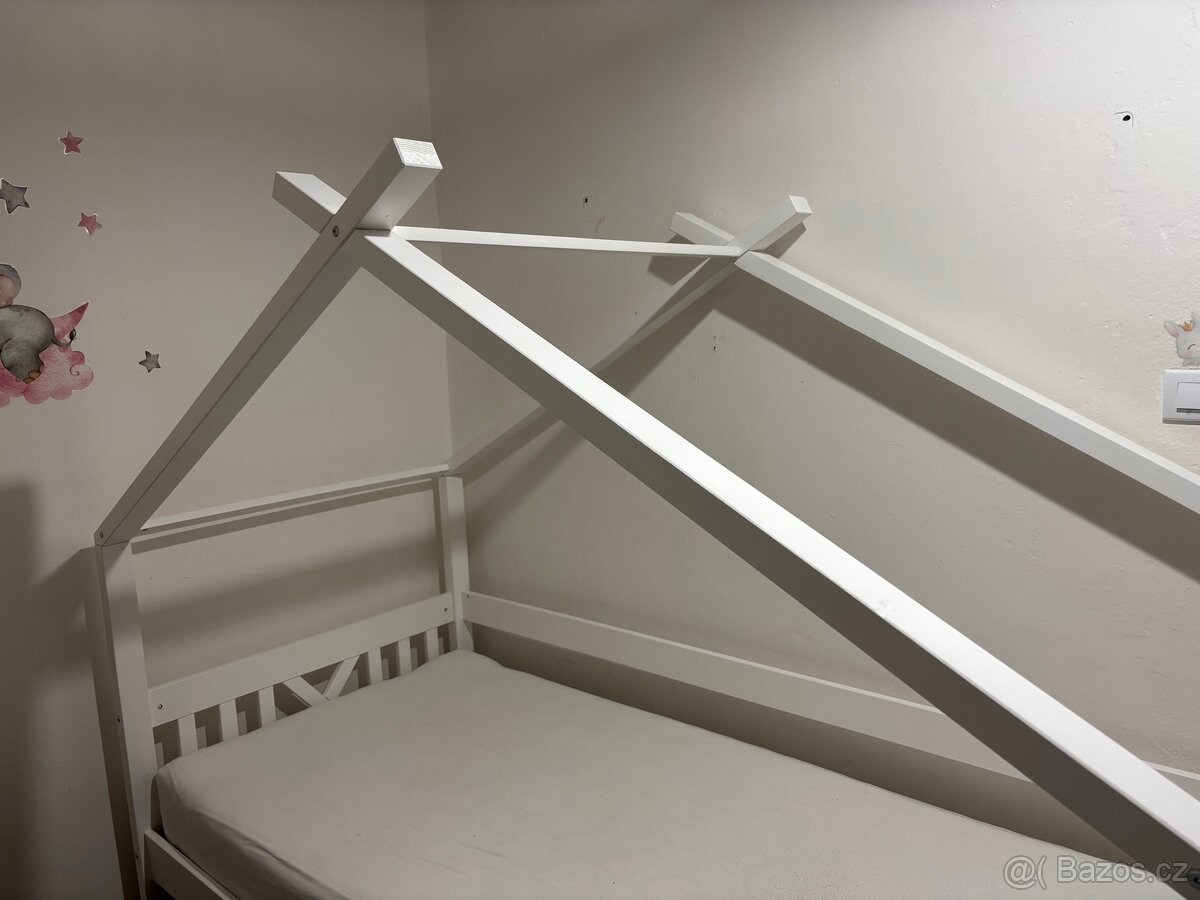 Prodám dětskou postel 90x200cm - 4
