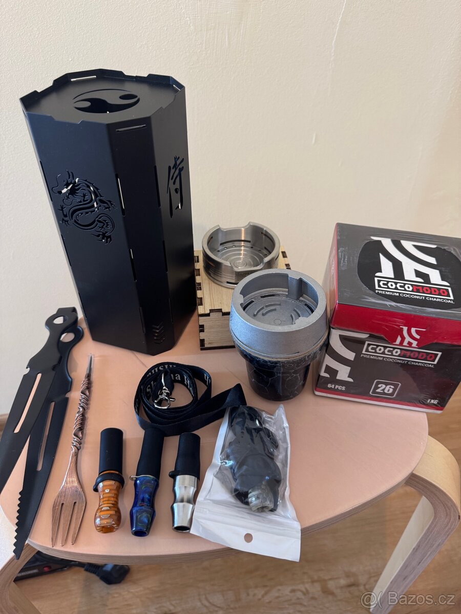 Prémiová vodní dýmka Vyro – Versa Silver, nová - 4