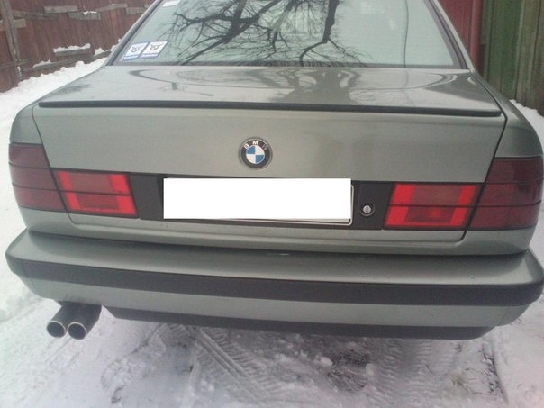 Spoiler pro BMW e34 - 4
