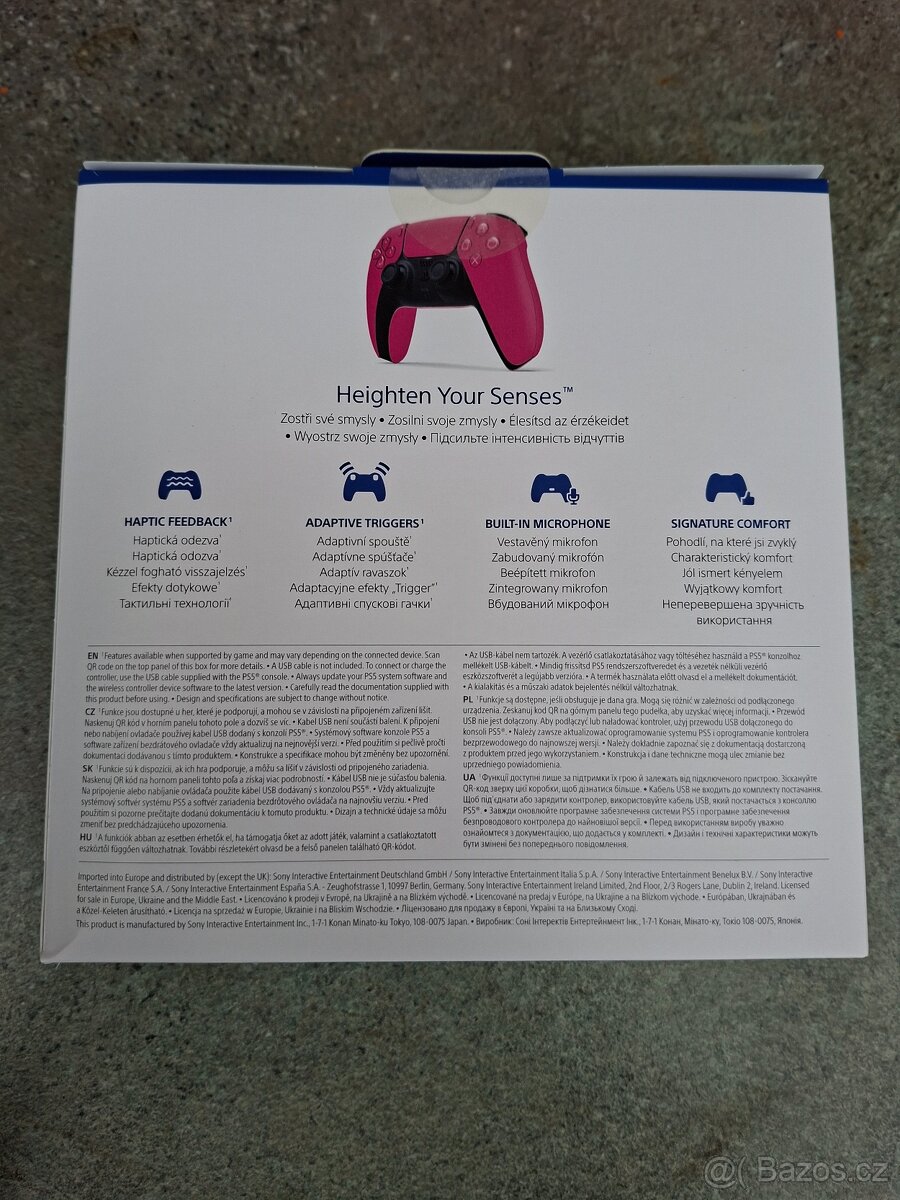 Nový Sony Playstation 5 Gamepad DualSense Nova Pink - 4