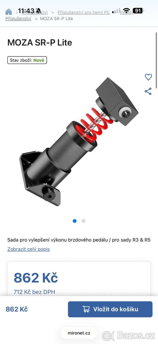 Prodám set moza r9 v3 - 4