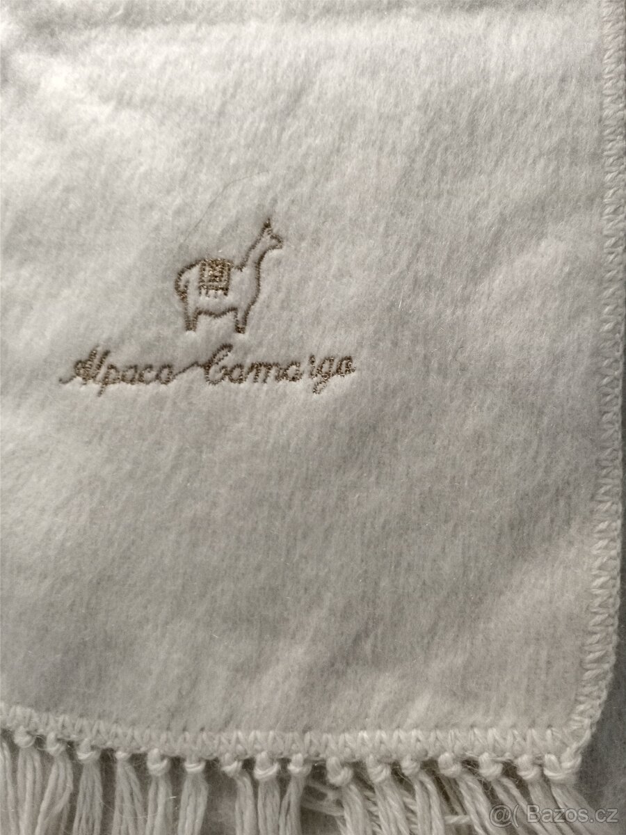 Nový šál Alpaka z Peru - 4