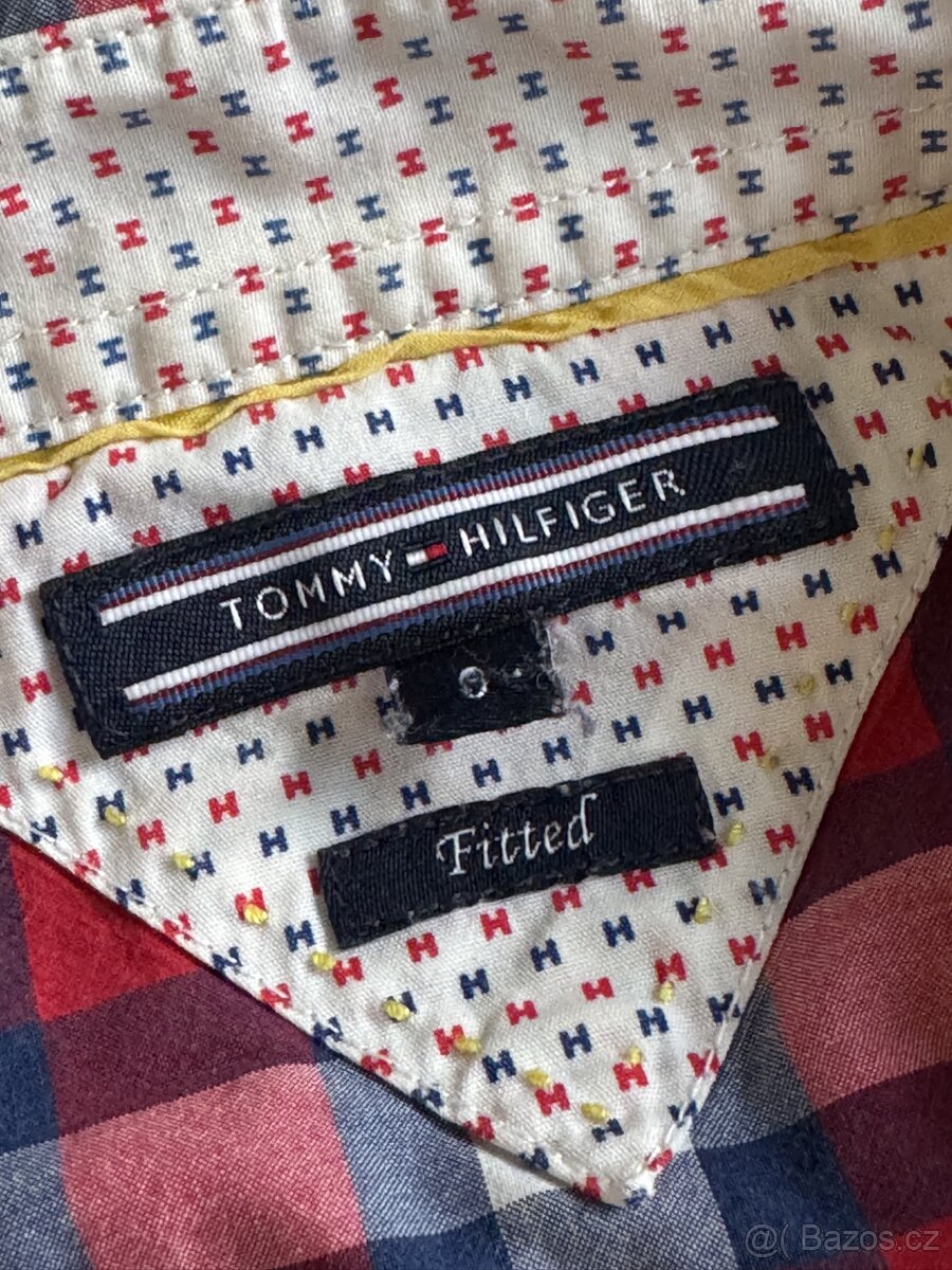 Kostkovaná košile Tommy Hilfiger vel. S - 4