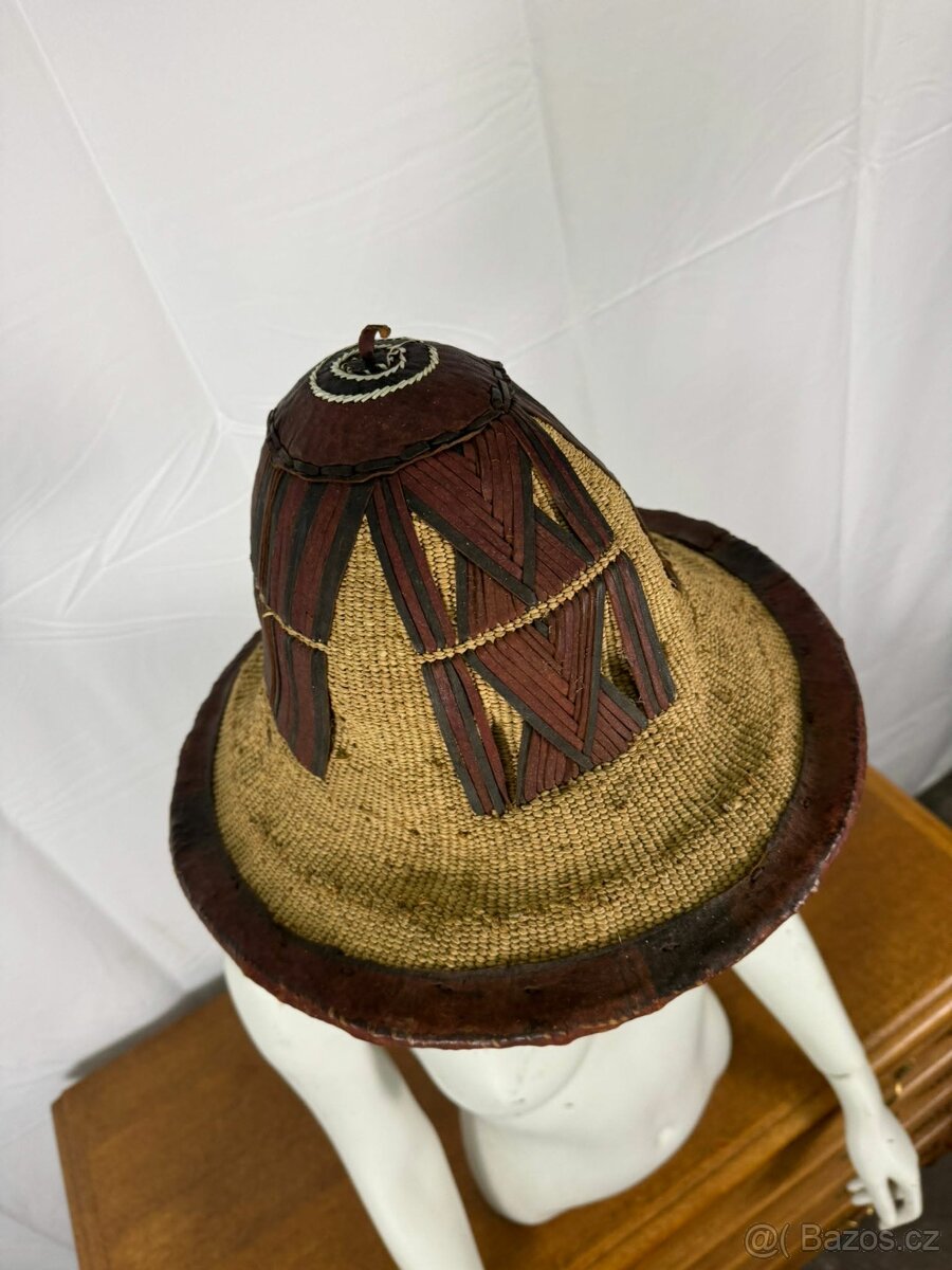Tradiční kmenový klobouk Fulani (602003) - 4