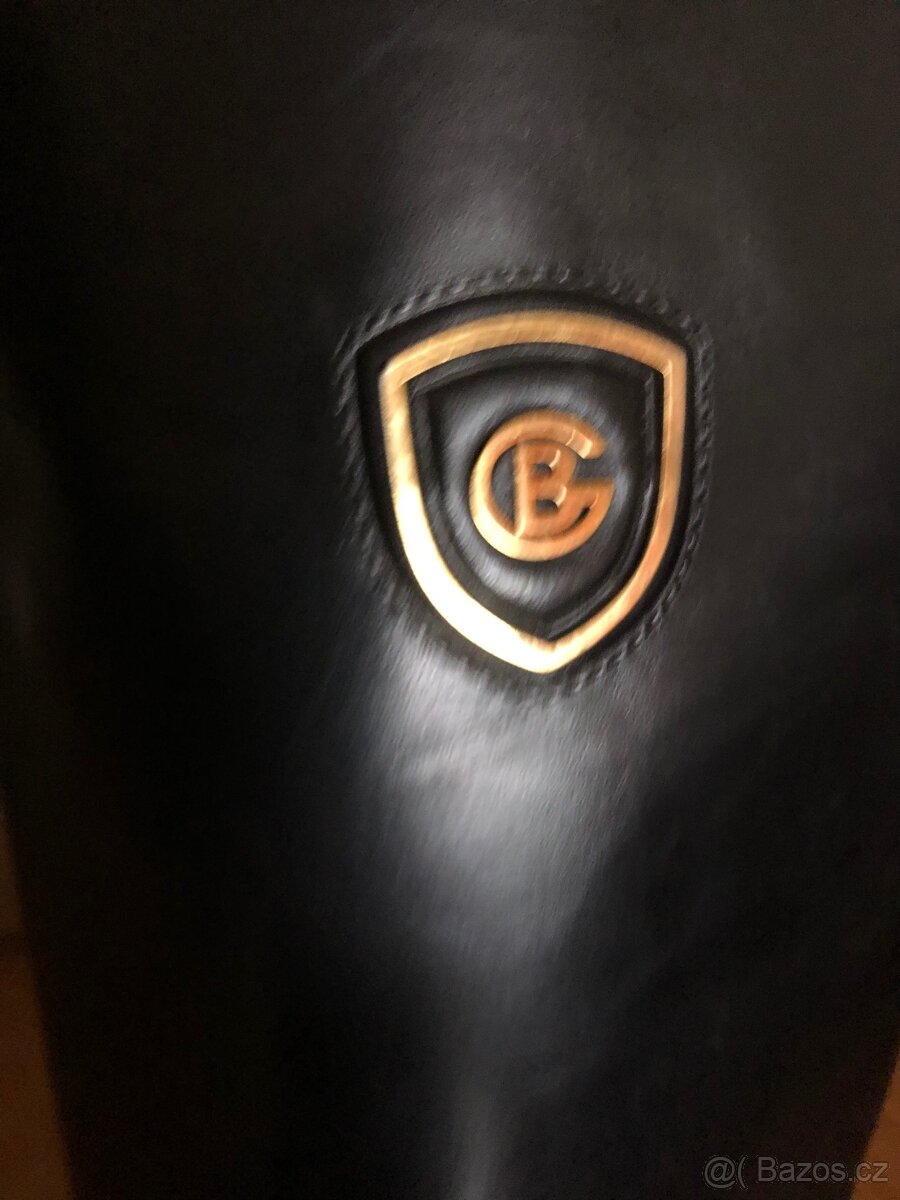 Dámské kožené kozačky zn. Baldinini - 4