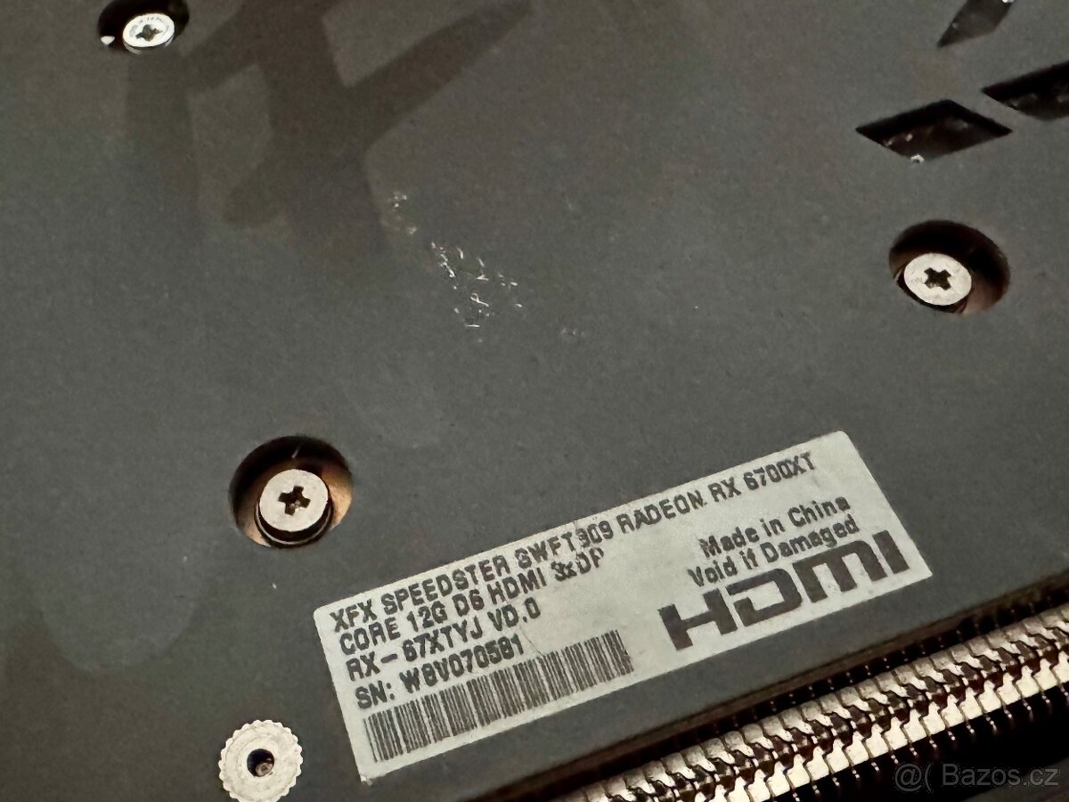 GPU AMD RX 6700-XT 12GB GDDR6 - 4