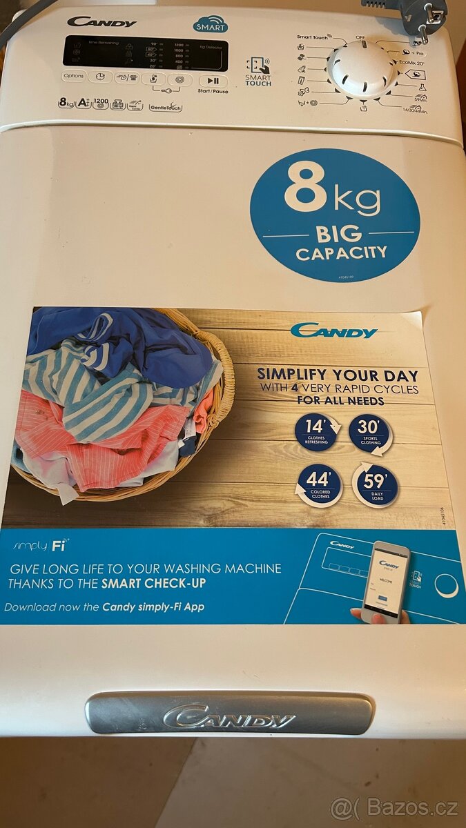 Pračka s vrchním plněním Candy - 4