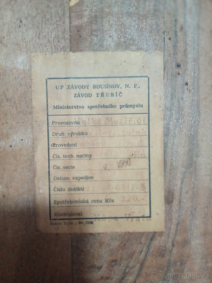 RETRO - konferenční stolek - 4