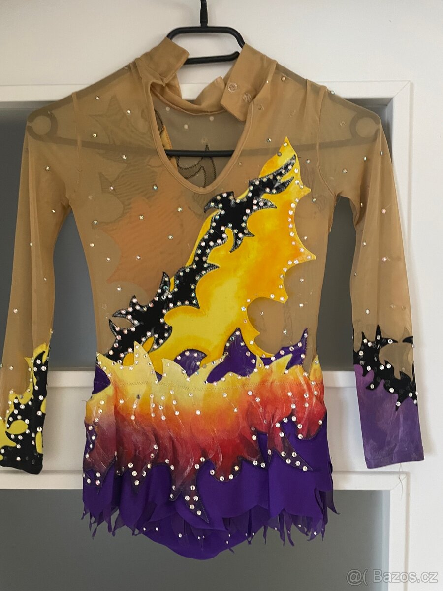 Gymnastické dresy vel.124cm - 4