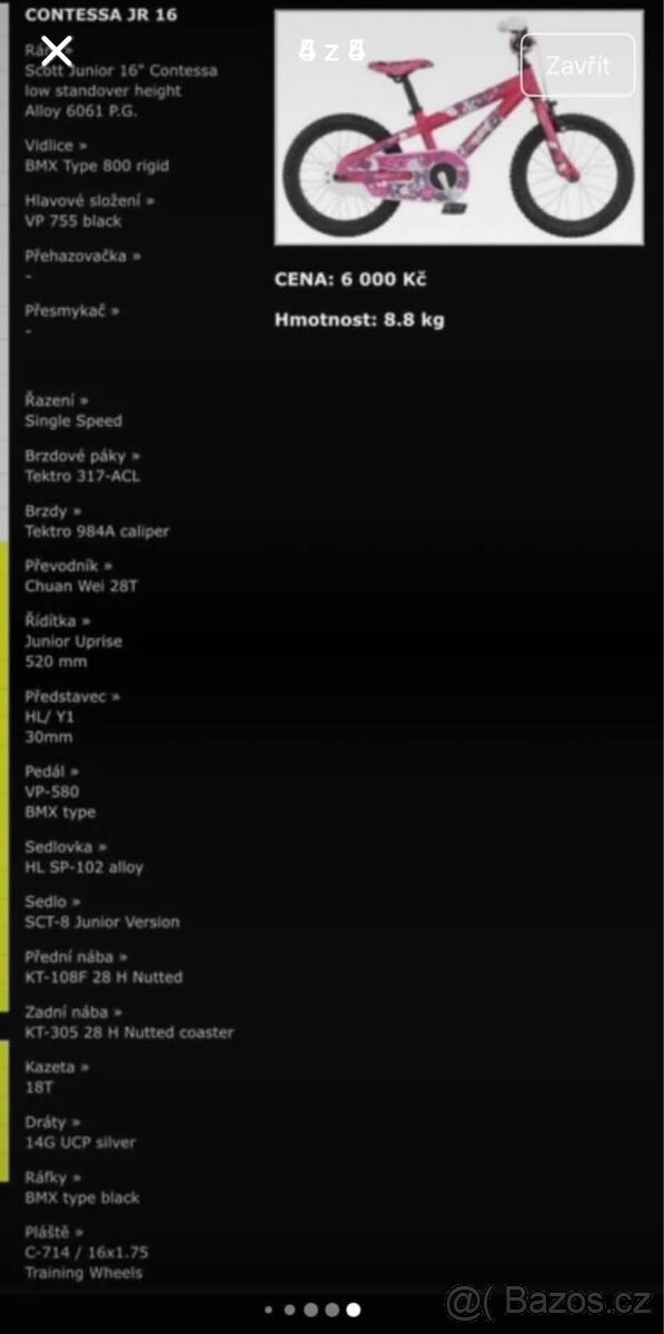 Kolo Scott vel 16'' - 4