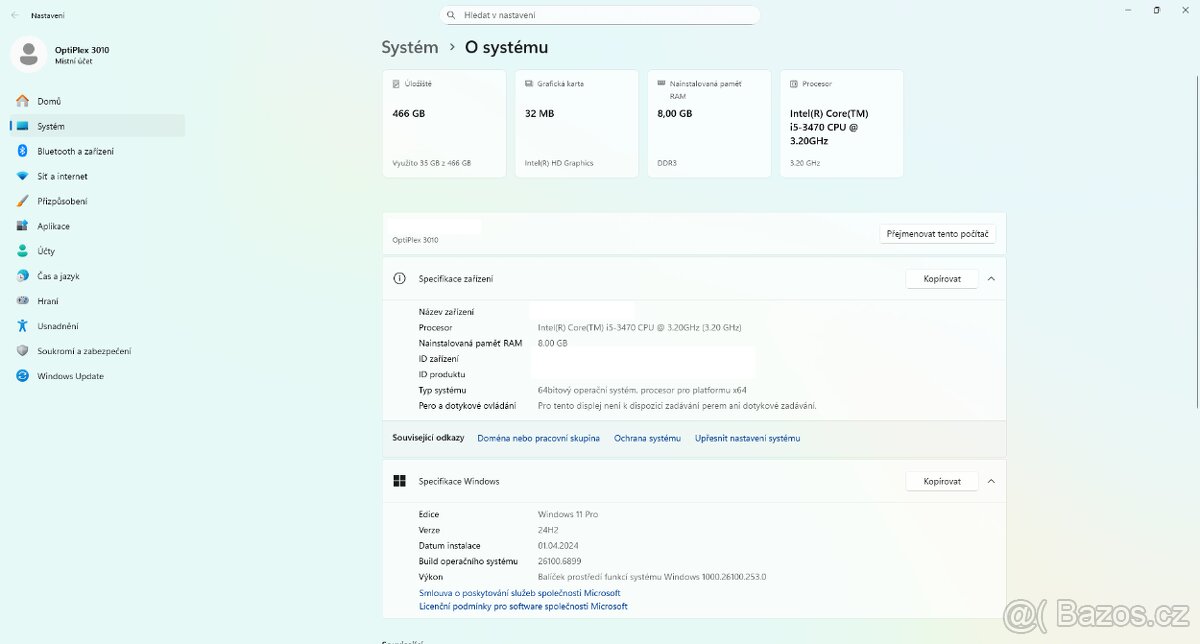 Dell OptiPlex 3010 i5 8GB RAM s Windows 11 - 4