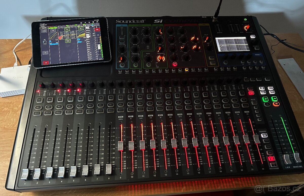 Soundcraft Si Compact 24 + Mini Stagebox 16 CAT5 komplet - 4