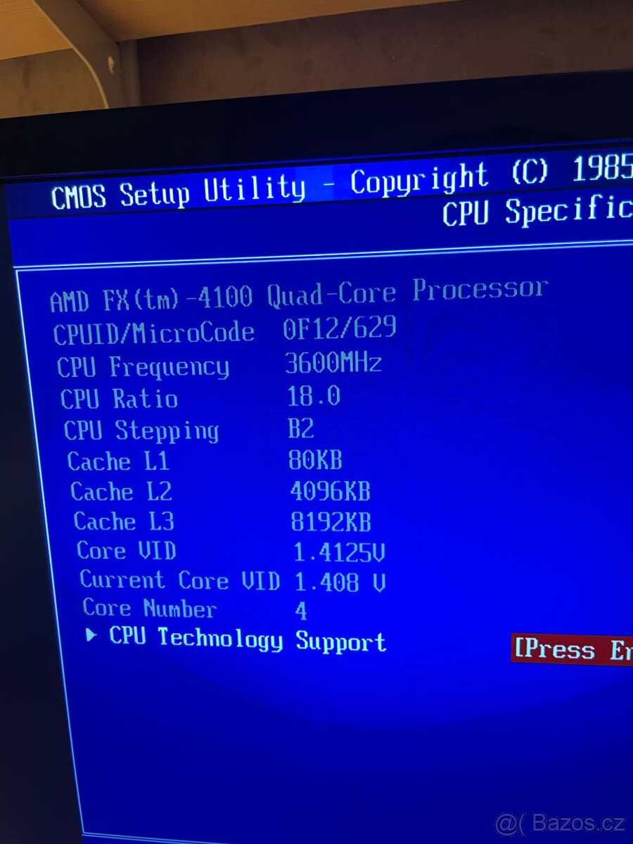 amd fx-4100 8GB RAM - 4