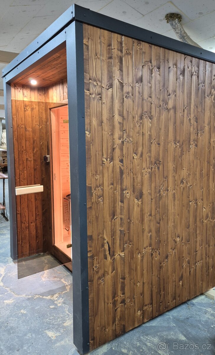 Sauna 200x280cm s předsíní pro 6-8 osob - 4